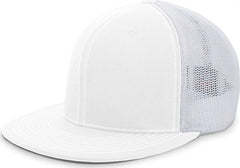 Pacific Headwear 4D5 D Series Trucker Flexfit Cap White White White White / 6 3/8’’ 6 7/8’’