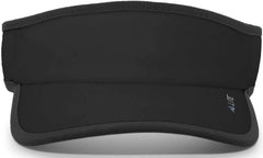 Pacific Headwear 510V Lite Series All-Sport Active Visor - Black - Black / 7’’ - 7 7/8’’