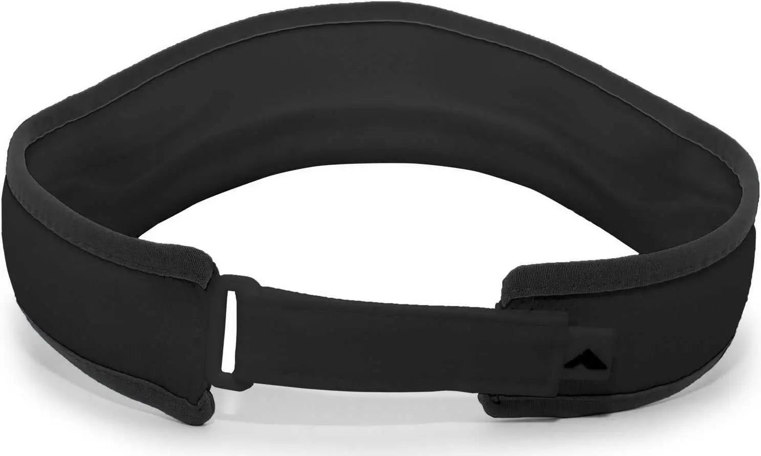 Pacific Headwear 510V Lite Series All-Sport Active Visor - Black - Black / 7’’ - 7 7/8’’