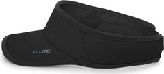 Pacific Headwear 510V Lite Series All-Sport Active Visor - Black - Black / 7’’ - 7 7/8’’