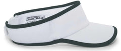 Pacific Headwear 510V Lite Series All-Sport Active Visor - White Dark Green - White Dark Green / 7’’ - 7 7/8’’