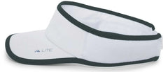 Pacific Headwear 510V Lite Series All-Sport Active Visor - White Dark Green - White Dark Green / 7’’ - 7 7/8’’