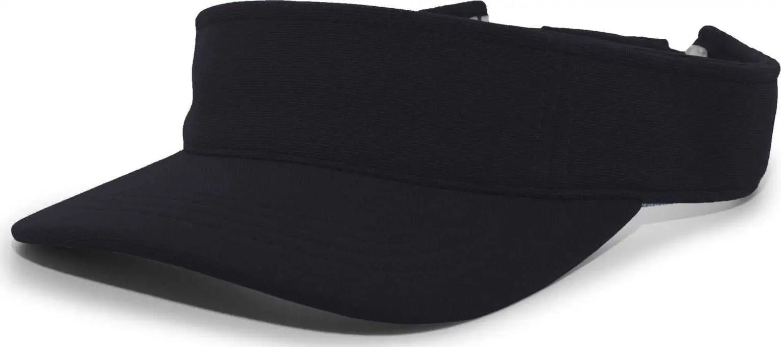 Pacific Headwear 598V M2 Performance Hook-and-Loop Visor - Navy - Navy / 7’’ - 7 7/8’’