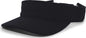 Pacific Headwear 598V M2 Performance Hook-and-Loop Visor - Navy - Navy / 7’’ - 7 7/8’’