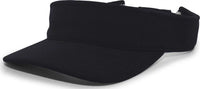 Pacific Headwear 598V M2 Performance Hook-and-Loop Visor - Navy - Navy / 7’’ - 7 7/8’’