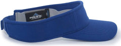 Pacific Headwear 598V M2 Performance Hook-And-Loop Visor - Royal - Royal / 7’’ - 7 7/8’’