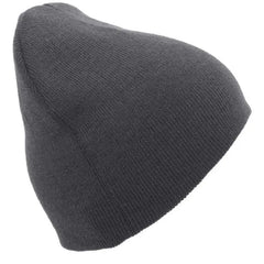 Pacific Headwear 601K Basic Knit Beanie Graphite Graphite / 7’’ 7 7/8’’