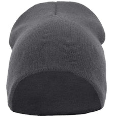 Pacific Headwear 601K Basic Knit Beanie Graphite Graphite / 7’’ 7 7/8’’