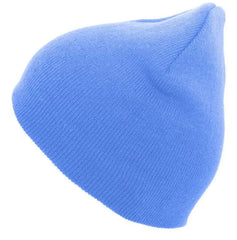 Pacific Headwear 601K Knit Beanie Columbia Blue Columbia Blue / 7’’ 7 7/8’’