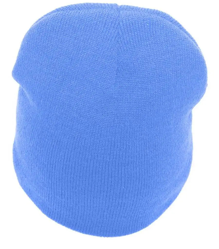 Pacific Headwear 601K Knit Beanie - Columbia Blue - Columbia Blue / 7’’ - 7 7/8’’