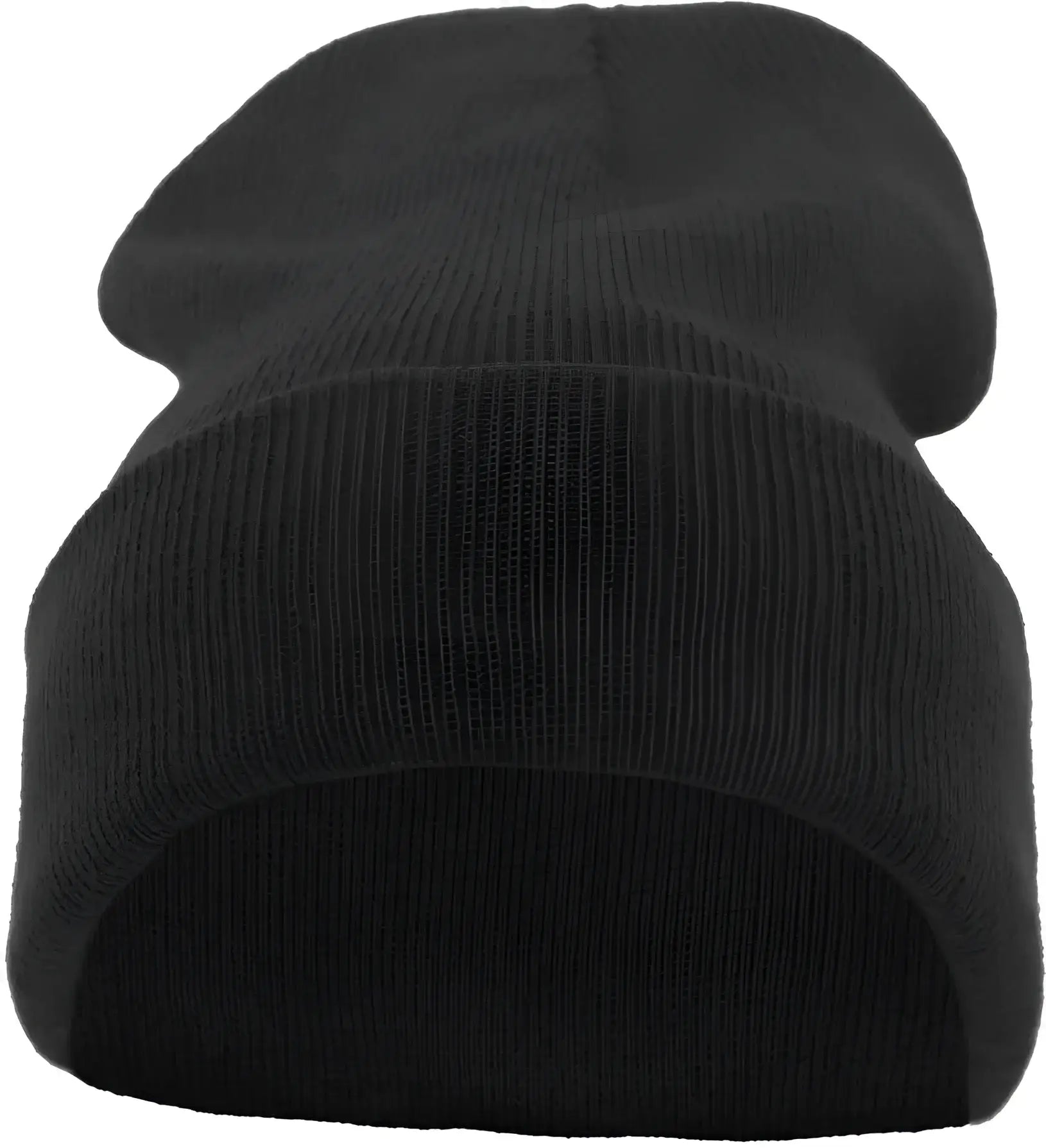 Pacific Headwear 621K Knit Cuff Beanie - Black - Black / 7’’ - 7 7/8’’