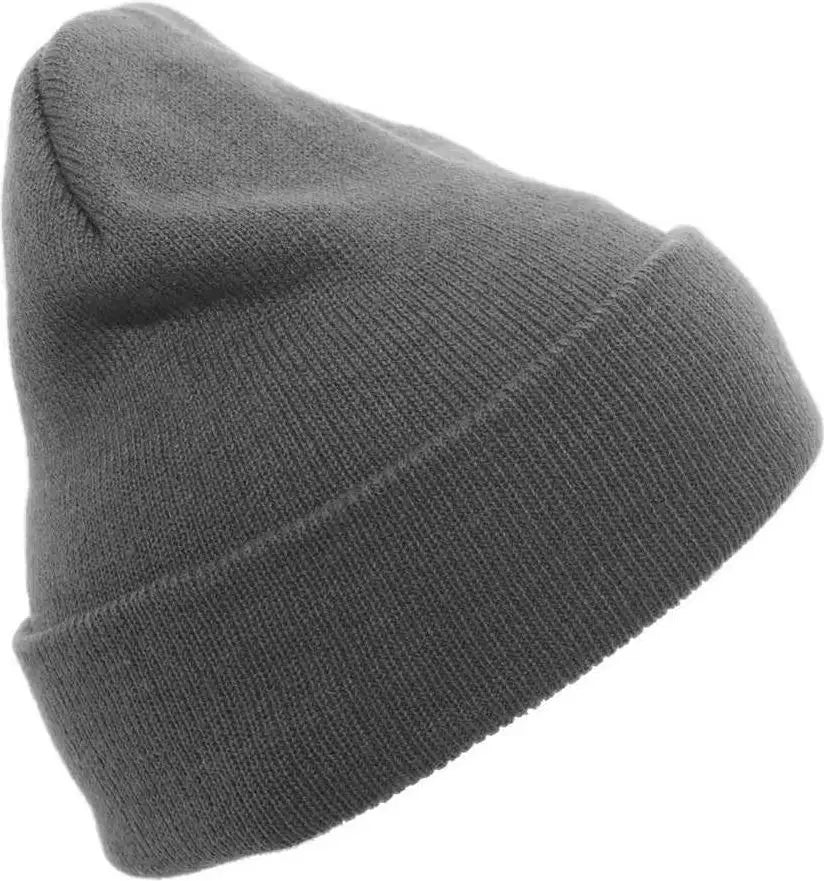 Pacific Headwear 621K Knit Cuff Beanie - Graphite - Dark Gray / 7’’ - 7 7/8’’