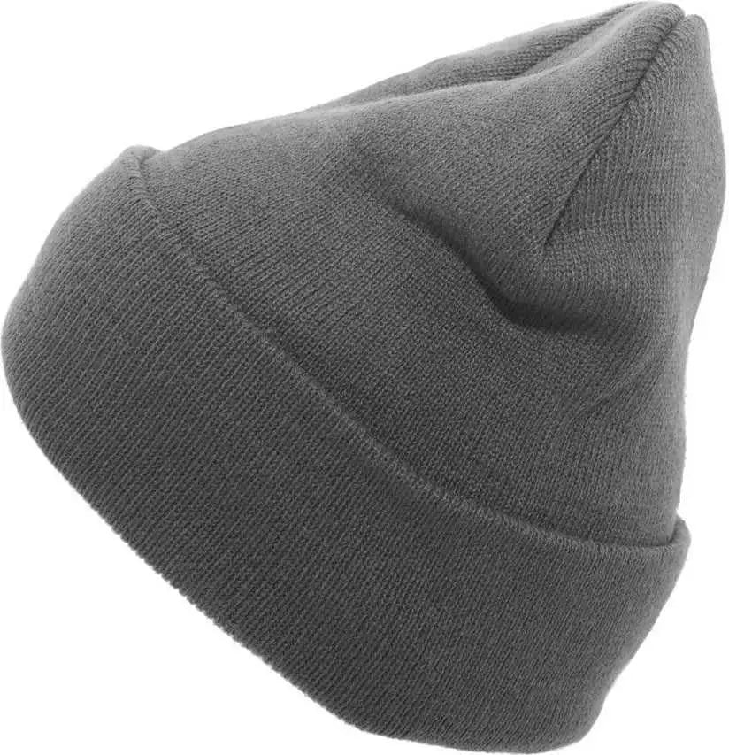 Pacific Headwear 621K Knit Cuff Beanie - Graphite - Dark Gray / 7’’ - 7 7/8’’