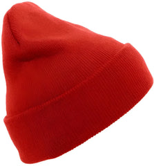 Pacific Headwear 621K Knit Cuff Beanie Red Red / 7’’ 7 7/8’’