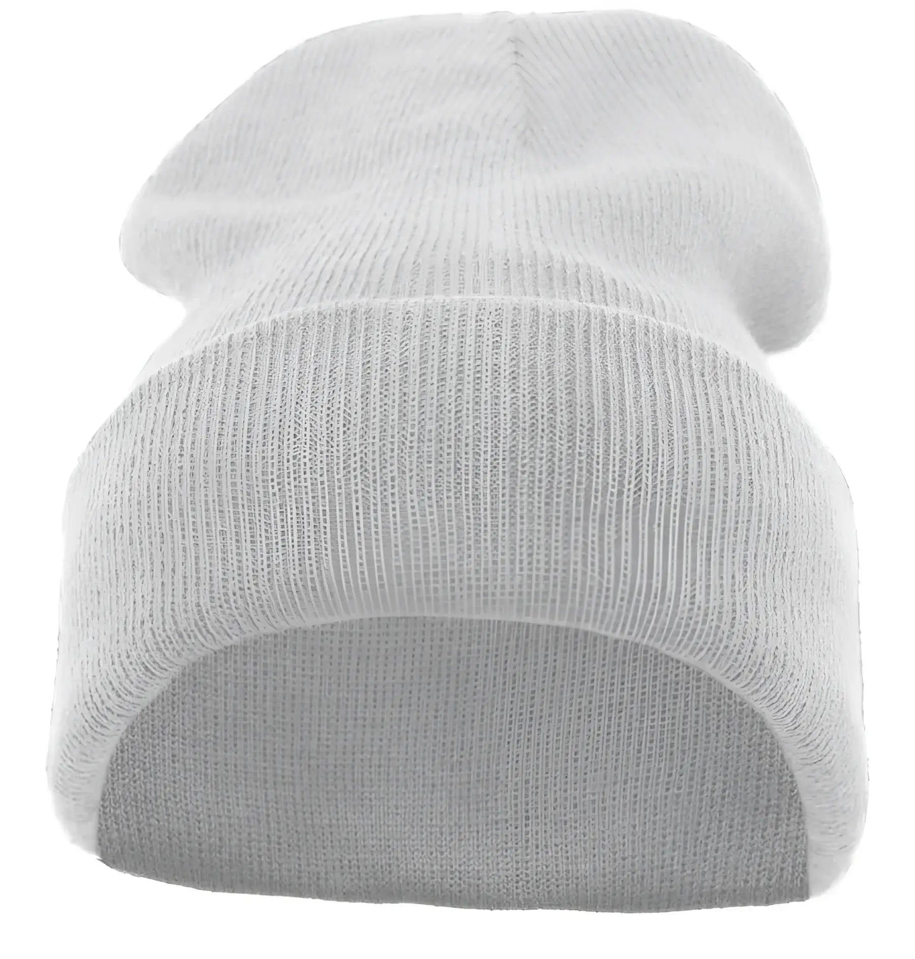 Pacific Headwear 621K Knit Cuff Beanie - Silver - Light Gray / 7’’ - 7 7/8’’
