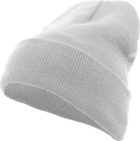 Pacific Headwear 621K Knit Cuff Beanie Silver Light Gray / 7’’ 7 7/8’’