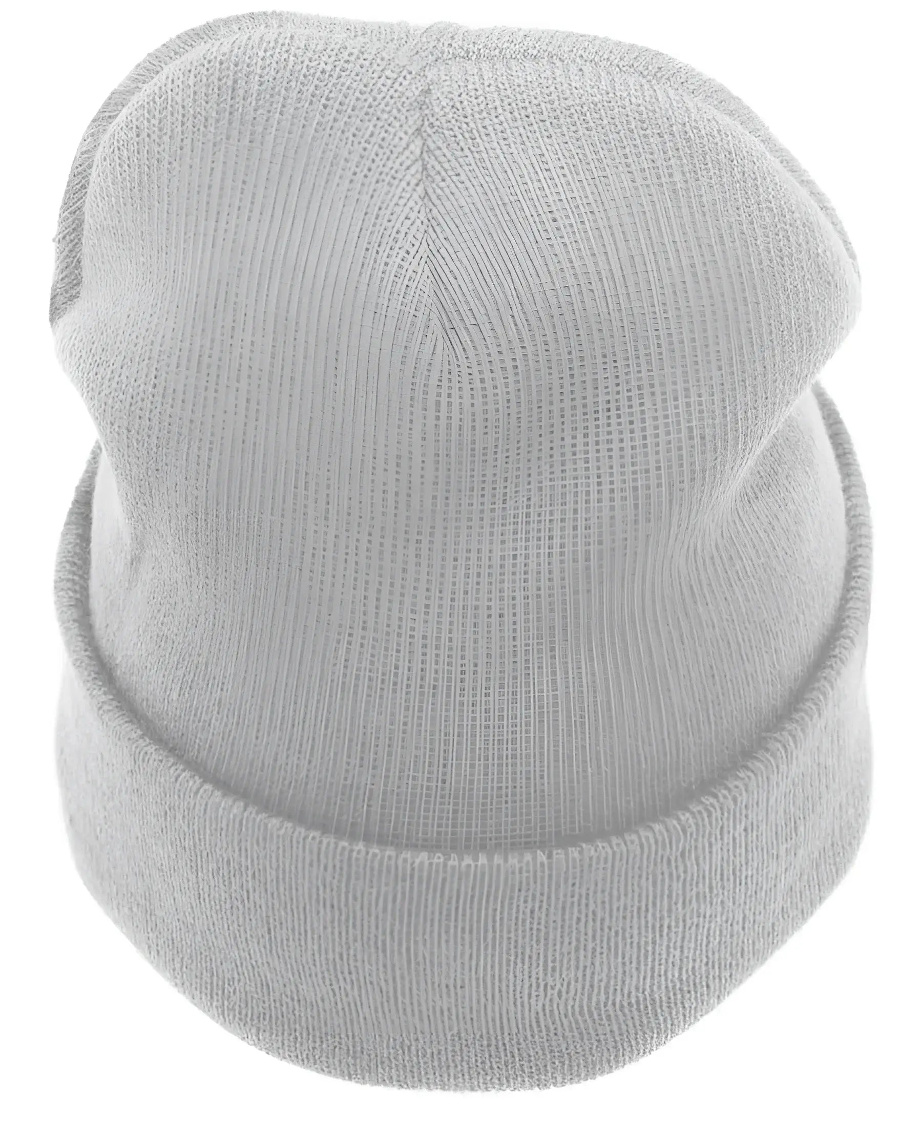 Pacific Headwear 621K Knit Cuff Beanie - Silver - Light Gray / 7’’ - 7 7/8’’