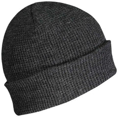 Pacific Headwear 627K Waffle Knit Cuff Beanie Black Black / 7’’ 7 7/8’’