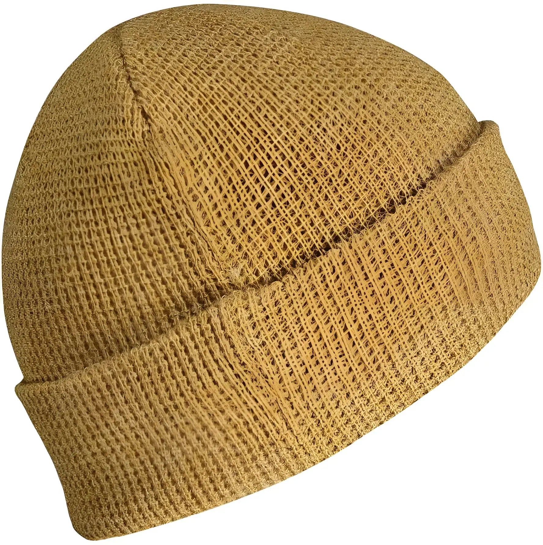 Pacific Headwear 627K Waffle Knit Cuff Beanie - Caramel - Burnt Orange / 7’’ - 7 7/8’’