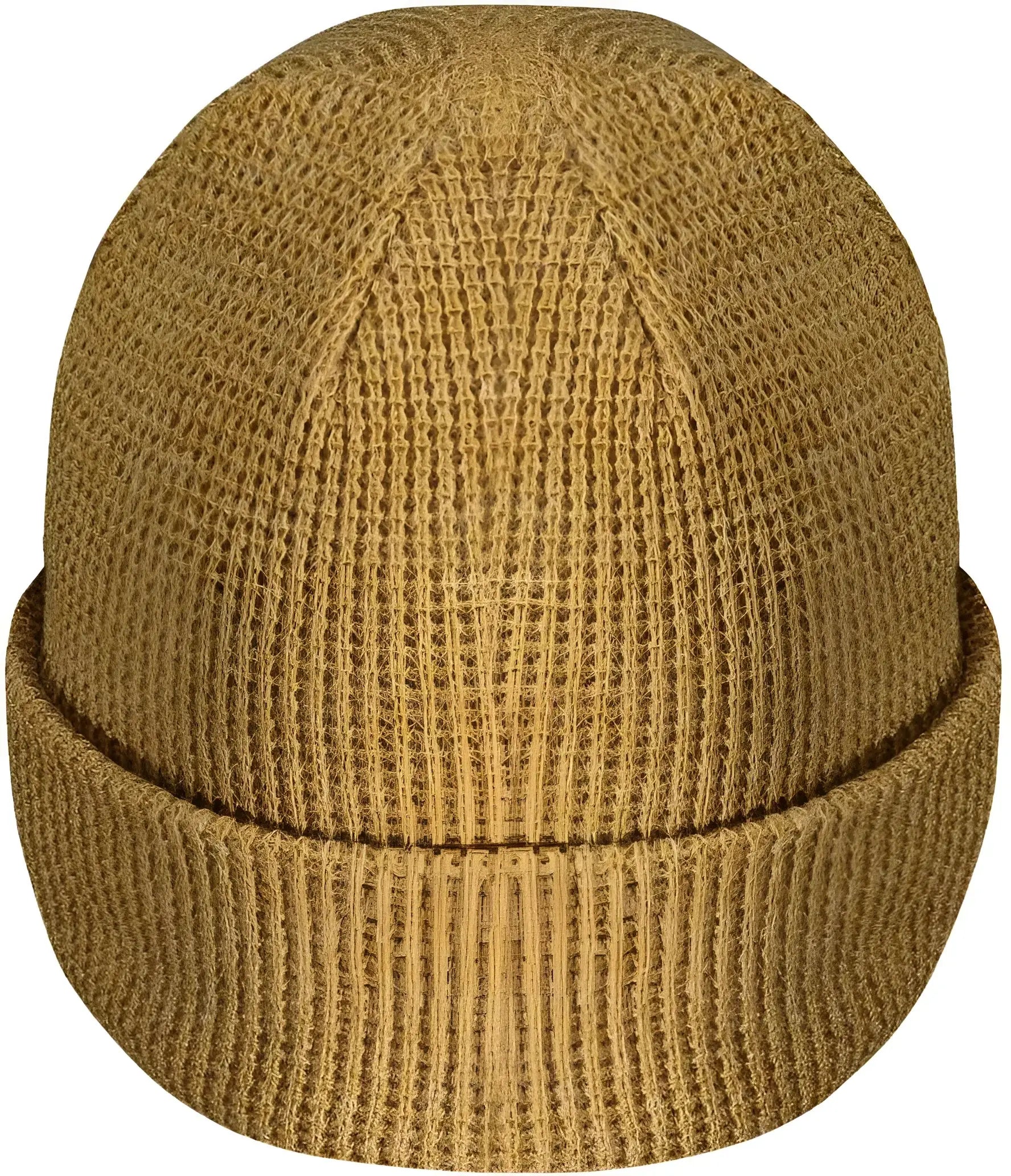Pacific Headwear 627K Waffle Knit Cuff Beanie - Caramel - Burnt Orange / 7’’ - 7 7/8’’