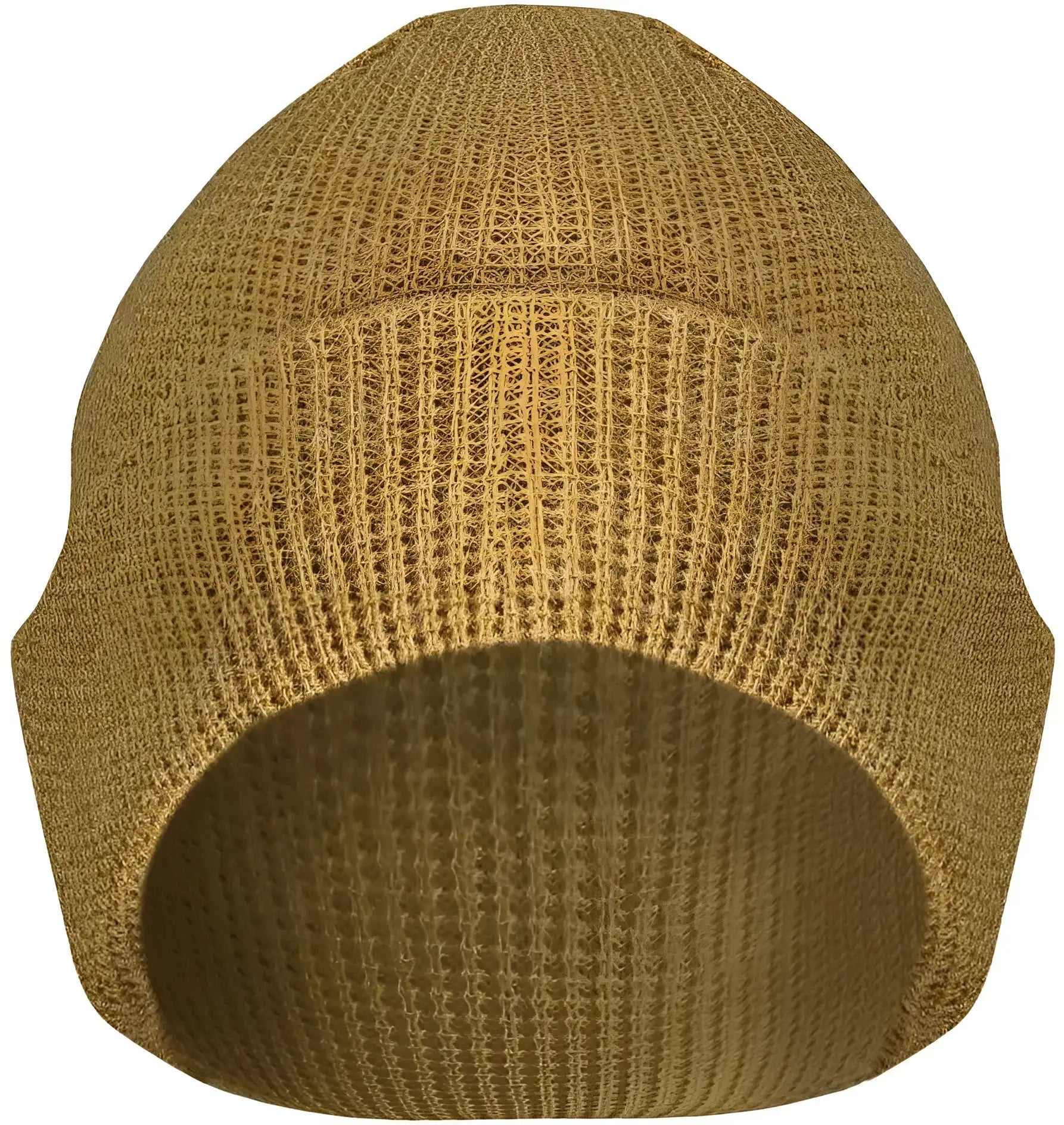 Pacific Headwear 627K Waffle Knit Cuff Beanie - Caramel - Burnt Orange / 7’’ - 7 7/8’’