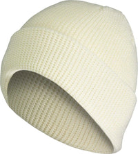 Pacific Headwear 627K Waffle Knit Cuff Beanie Cream Cream / 7’’ 7 7/8’’