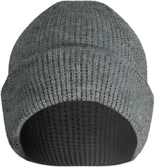 Pacific Headwear 627K Waffle Knit Cuff Beanie Graphite Dark Gray / 7’’ 7 7/8’’