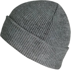 Pacific Headwear 627K Waffle Knit Cuff Beanie Graphite Dark Gray / 7’’ 7 7/8’’