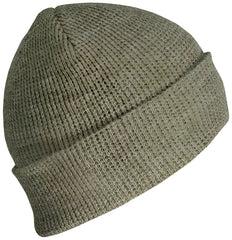 Pacific Headwear 627K Waffle Knit Cuff Beanie Sage Gray / 7’’ 7 7/8’’
