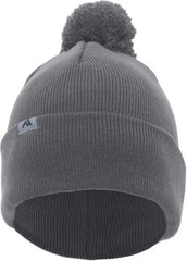 Pacific Headwear 641K Pom Pom Cuff Beanie Graphite Dark Gray / 7’’ 7 7/8’’