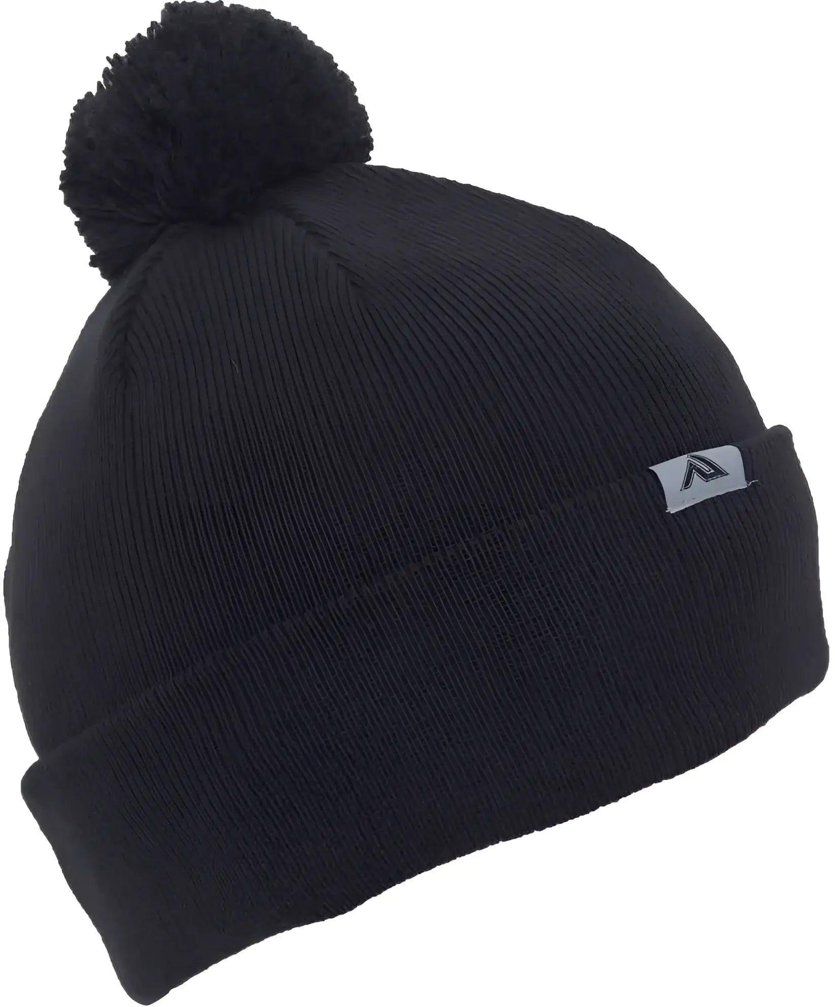 Pacific Headwear 641K Pom-Pom Cuff Beanie - Navy - Navy / 7’’ - 7 7/8’’