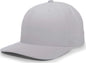Pacific Headwear 705W Pro Wool Hook and Loop Cap Silver Light Gray / 6 1/2’’ 7’’