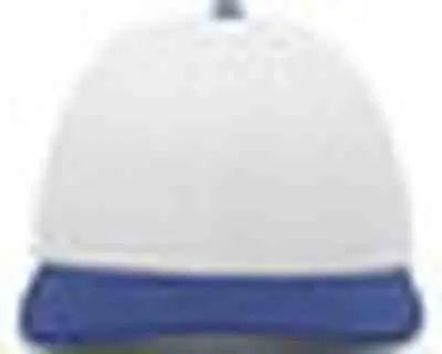 Pacific Headwear 705W Pro-Wool Hook-and-Loop Cap - White Royal