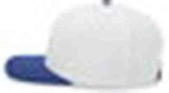 Pacific Headwear 705W Pro Wool Hook and Loop Cap White Royal