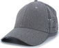 Pacific Headwear 747 Perforated Hook and Loop Cap Grey Heather Gray / 7’’ 7 7/8’’