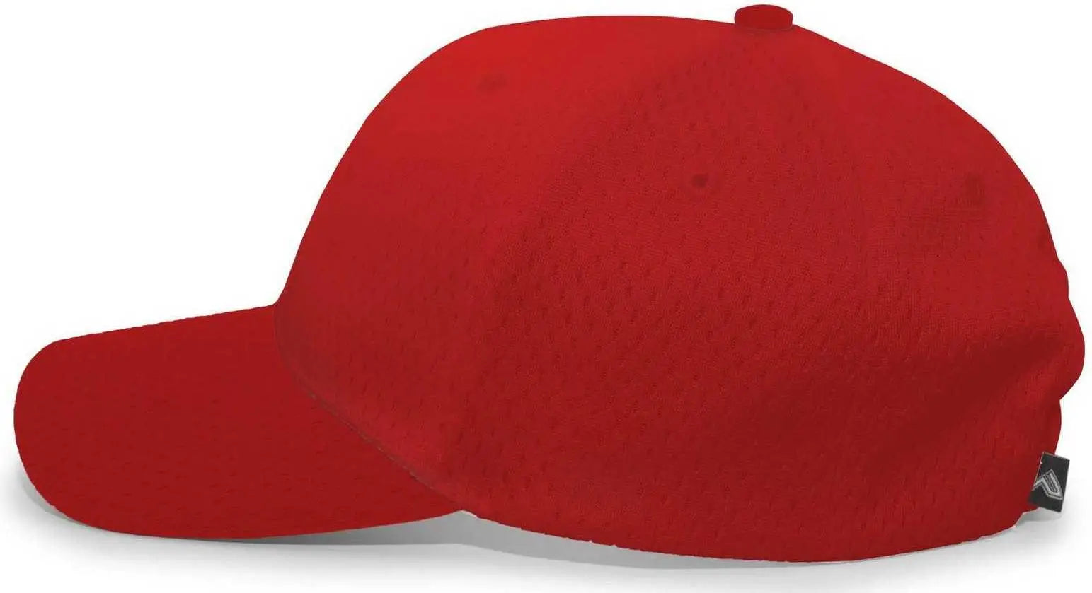 Pacific Headwear 805M Coolport Mesh Hook-and-Loop Cap - Cardinal