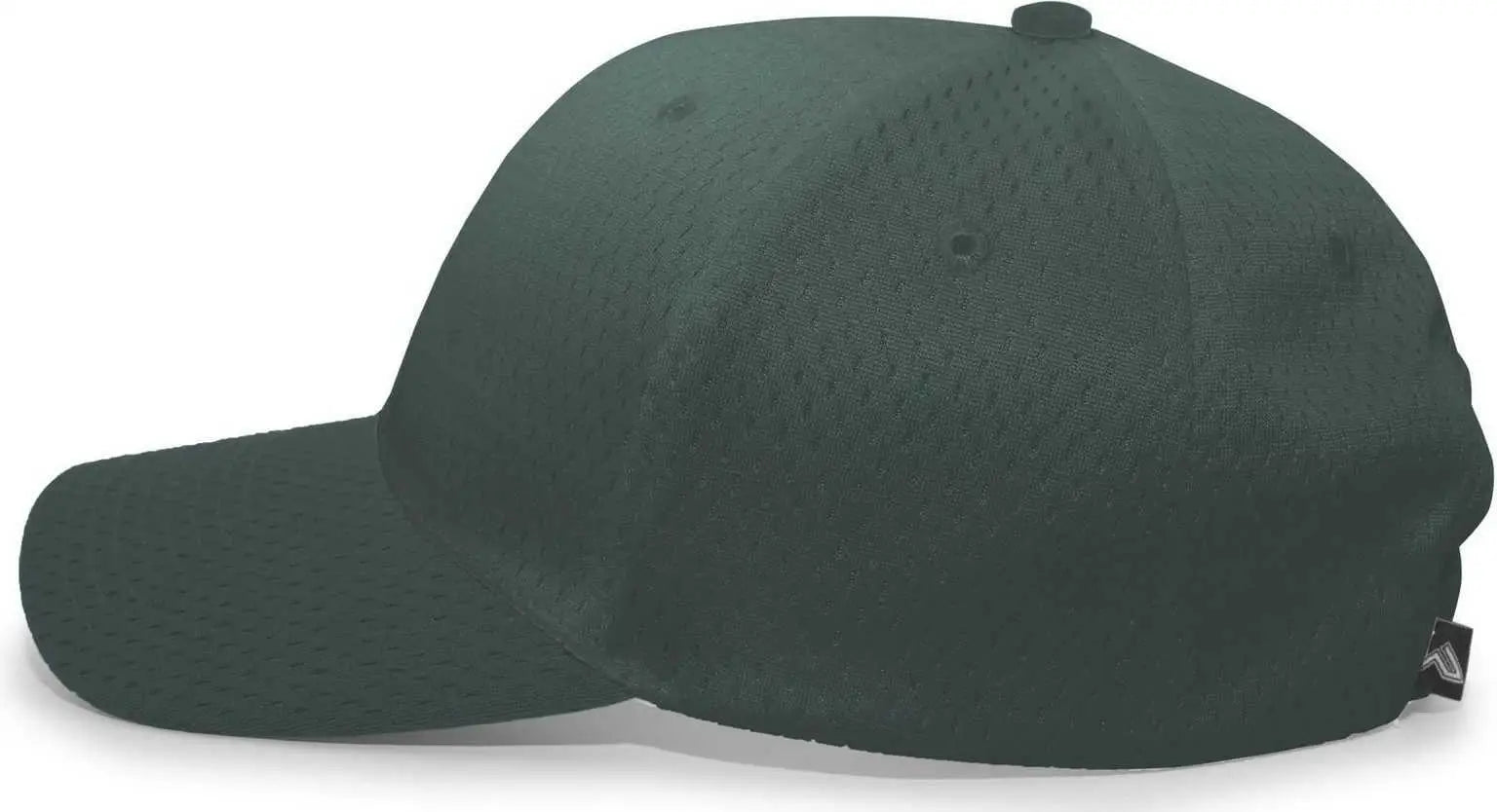 Pacific Headwear 805M Coolport Mesh Hook-and-Loop Cap - Dark Green