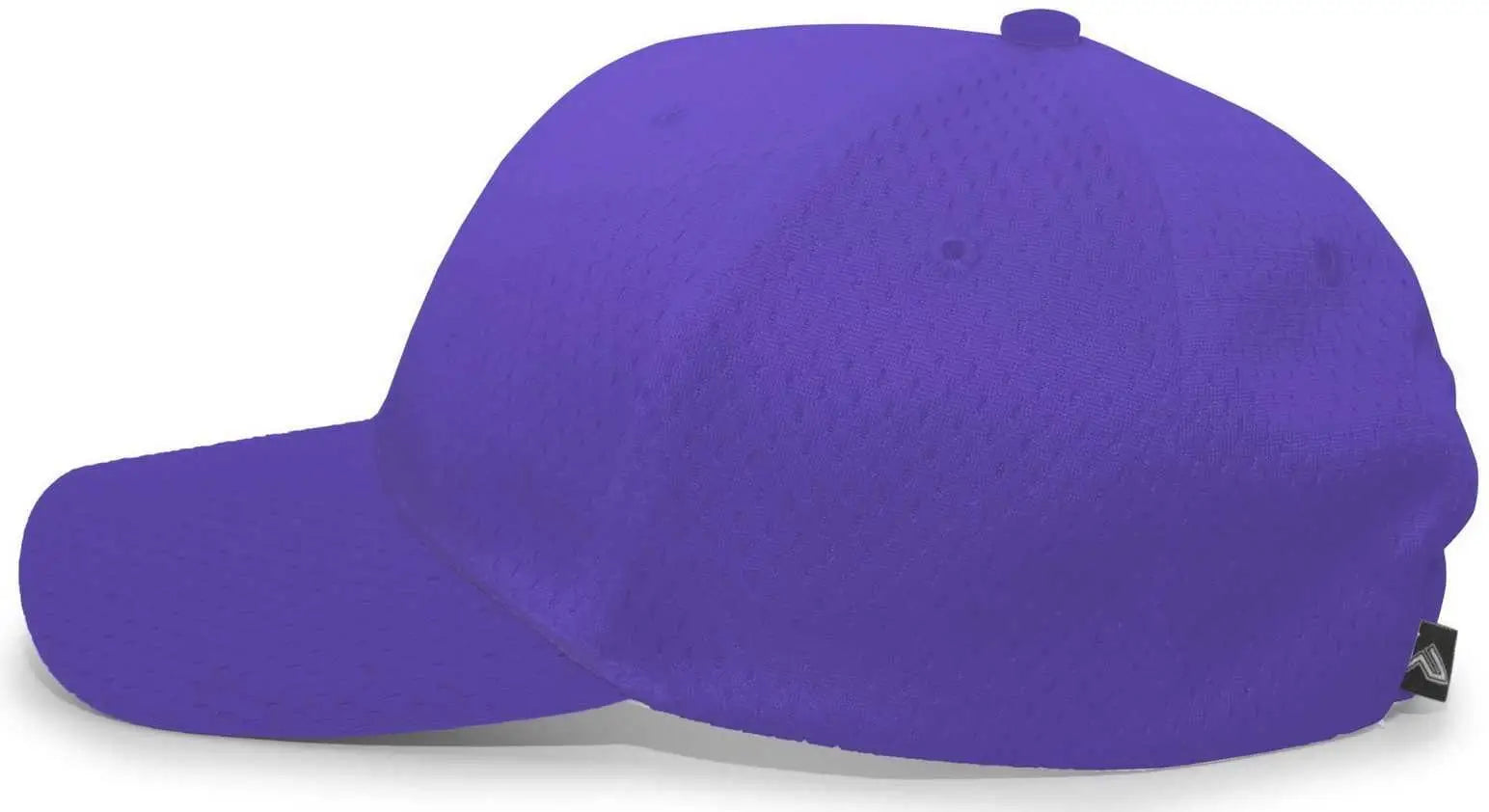 Pacific Headwear 805M Coolport Mesh Hook-and-Loop Cap - Purple