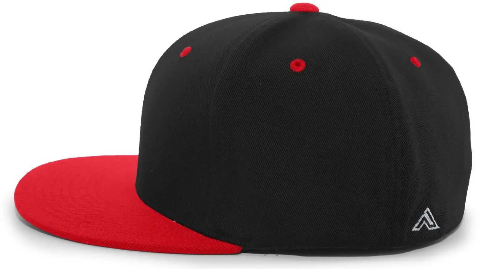 Pacific Headwear 8D5 A/C Performance D-Series Flexfit Cap - Black Red