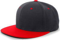 Pacific Headwear 8D5 A/C Performance D-Series Flexfit Cap - Navy Red - Navy Red / 6 1/2’’ - 7’’
