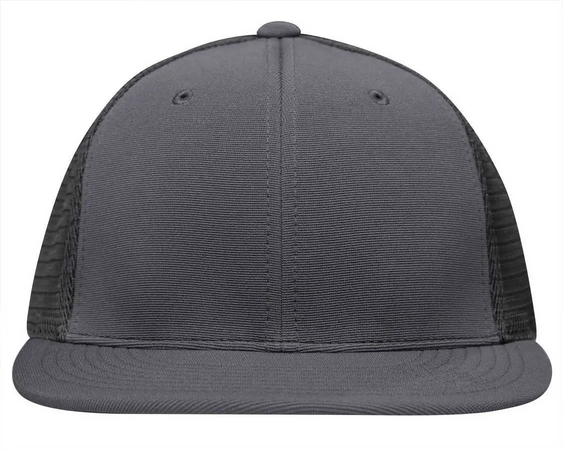 Pacific Headwear ES341 Premium M2 Performance Trucker Flexfit Cap - Graphite