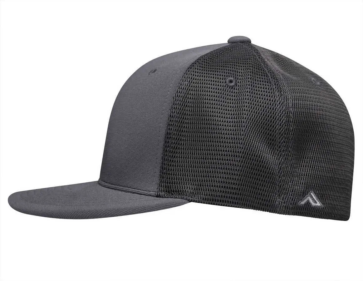 Pacific Headwear ES341 Premium M2 Performance Trucker Flexfit Cap - Graphite