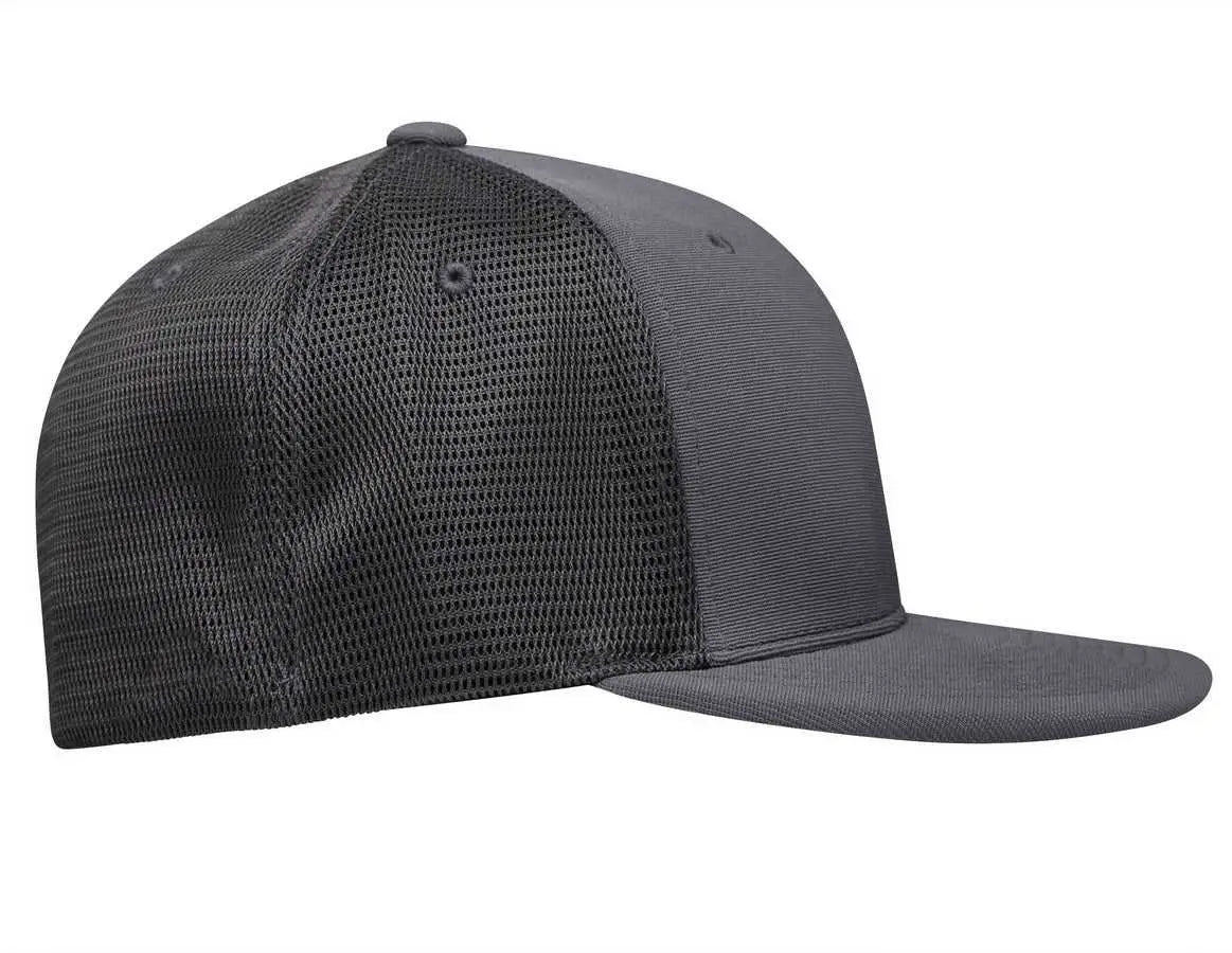 Pacific Headwear ES341 Premium M2 Performance Trucker Flexfit Cap - Graphite