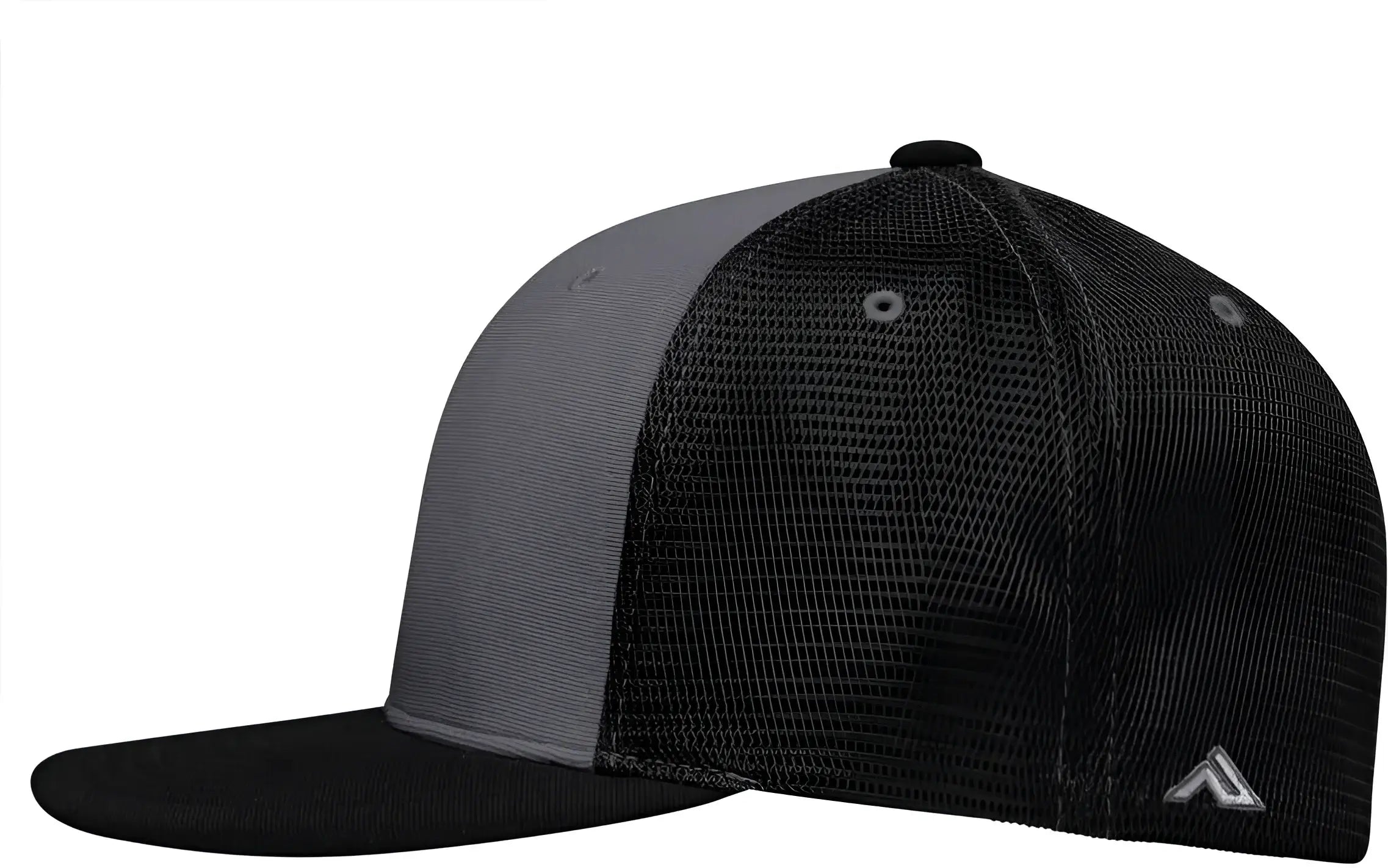 Pacific Headwear ES341 Premium M2 Performance Trucker Flexfit Cap - Graphite Black
