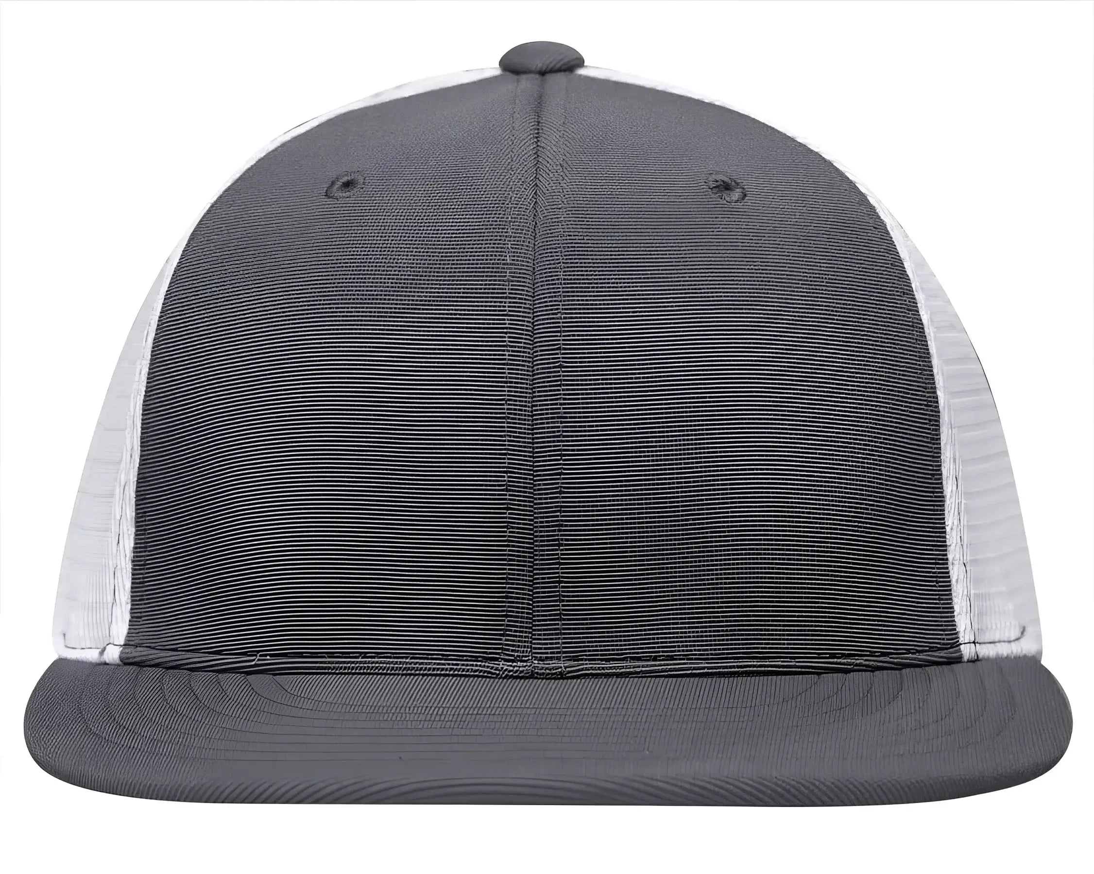 Pacific Headwear ES341 Premium M2 Performance Trucker Flexfit Cap - Graphite White