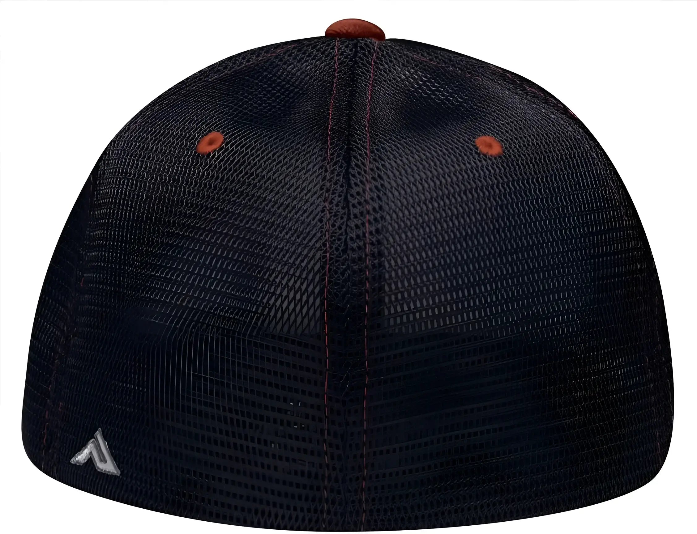 Pacific Headwear ES341 Premium M2 Performance Trucker Flexfit Cap - White Navy Red