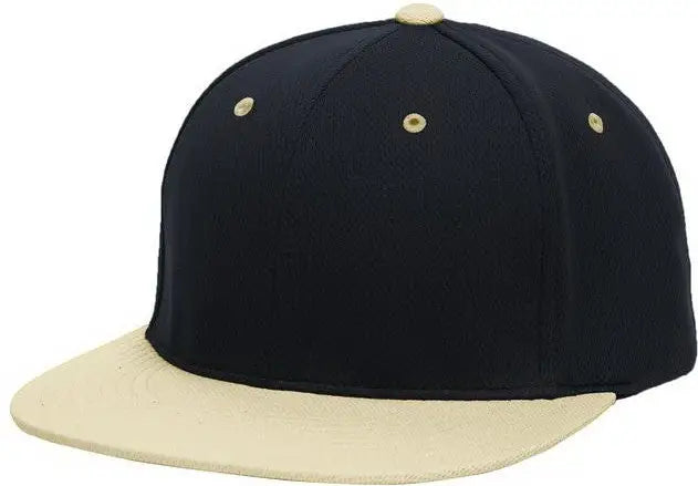 Pacific Headwear ES342 Premium M2 Performance Trucker Flexfit Cap - Navy Vegas Gold