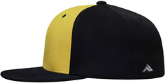 Pacific Headwear ES342 Premium P Tec Performance Flexfit Cap Gold Navy Navy