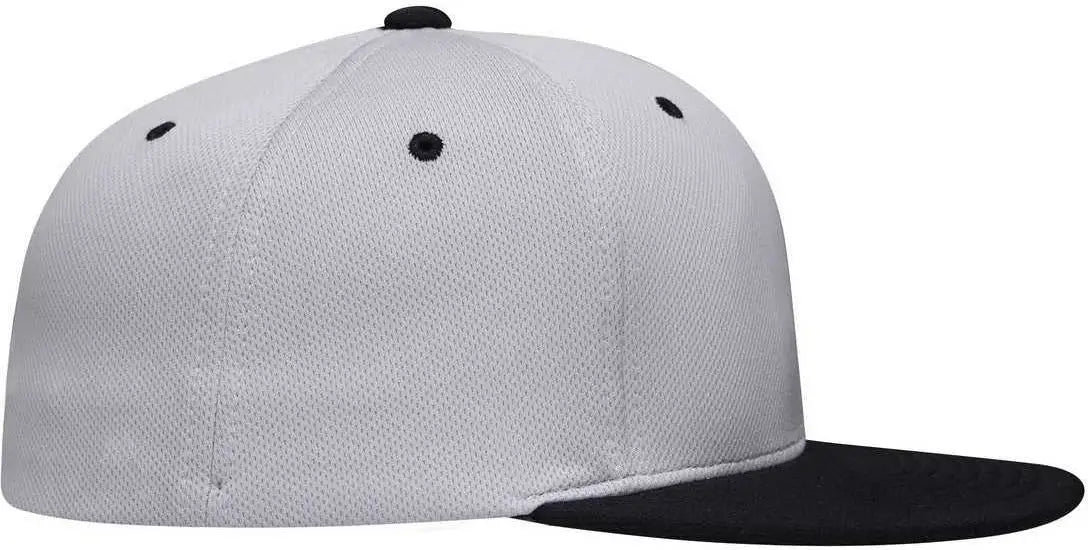 Pacific Headwear ES342 Premium P-Tec Performance Flexfit Cap - Silver Navy