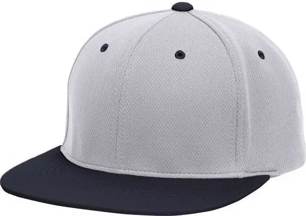 Pacific Headwear ES342 Premium P-Tec Performance Flexfit Cap - Silver Navy